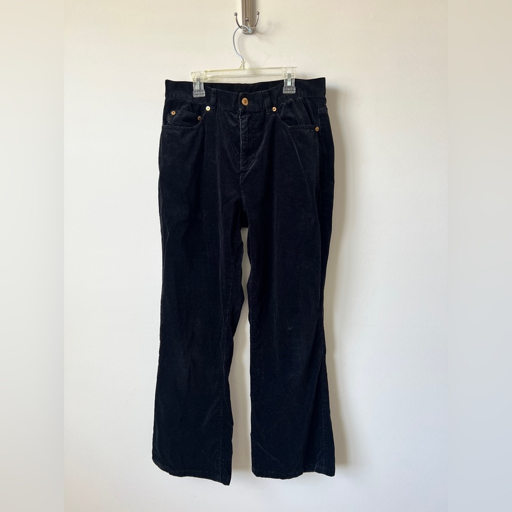 Lauren Ralph Lauren Jeans Co. Black Corduroy Pants Size 8